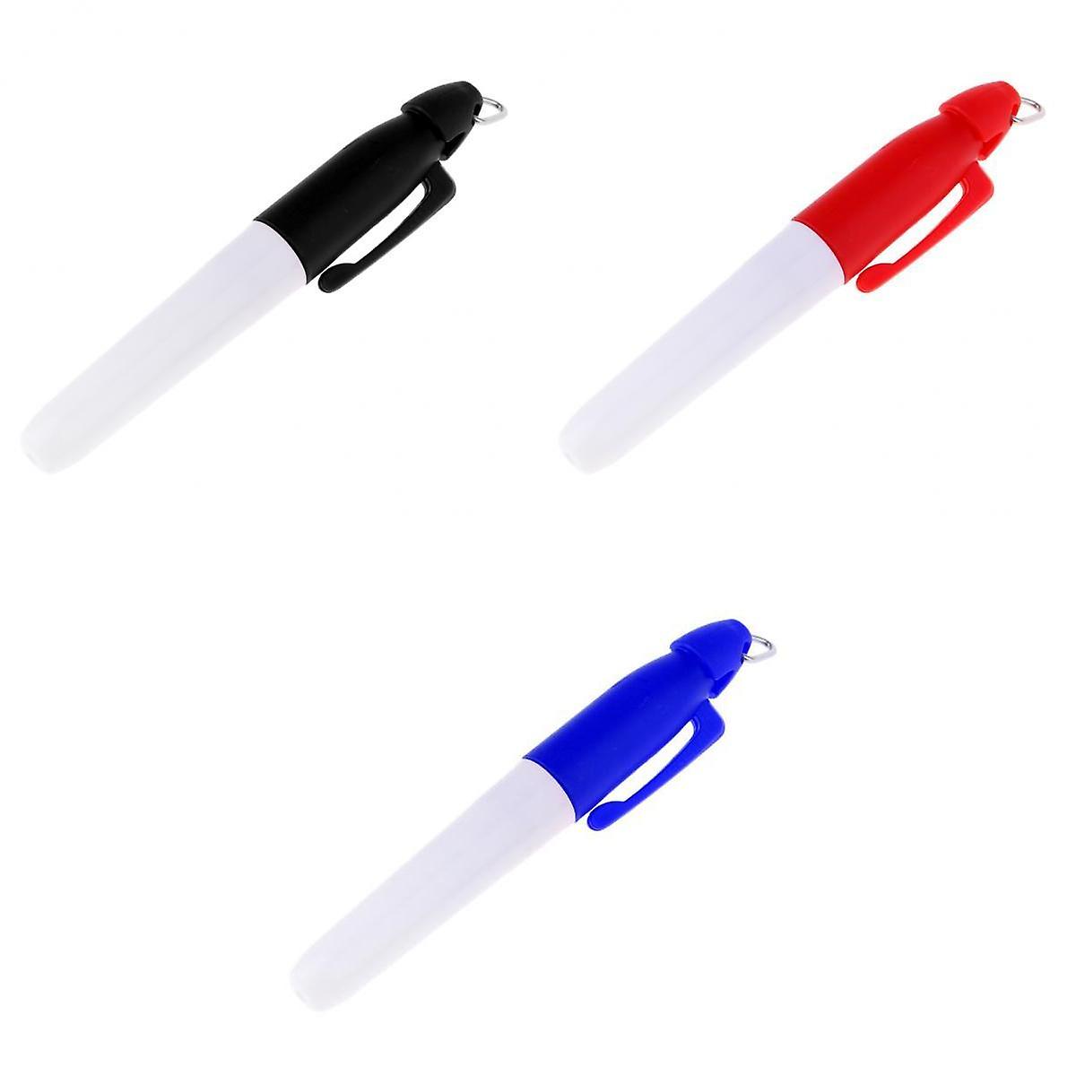 3Pcs Universal Golf Ball Line Marker Pen Drawing Golf Training Accessories