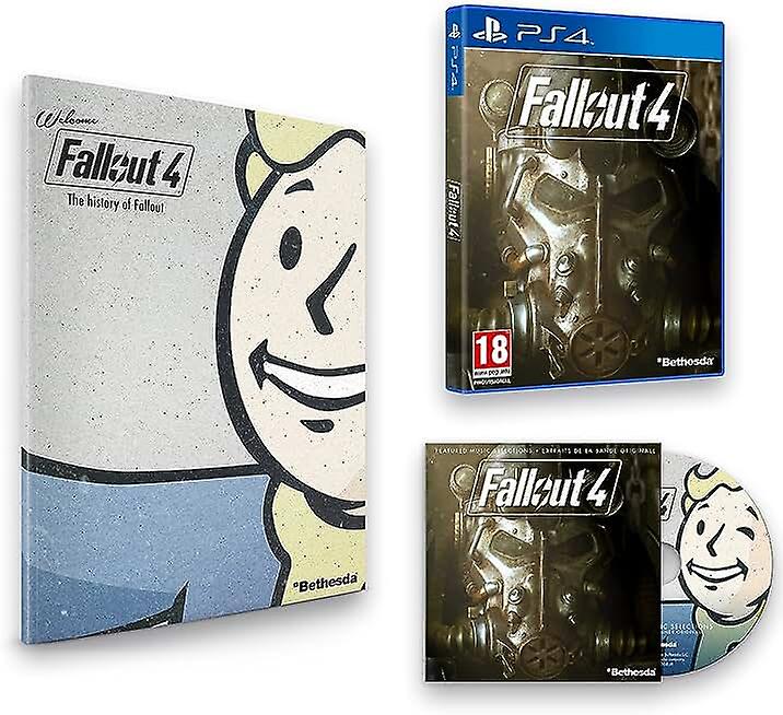Fallout 4 with Franchise Book and Soundtrack (PS4) - New & Sealed