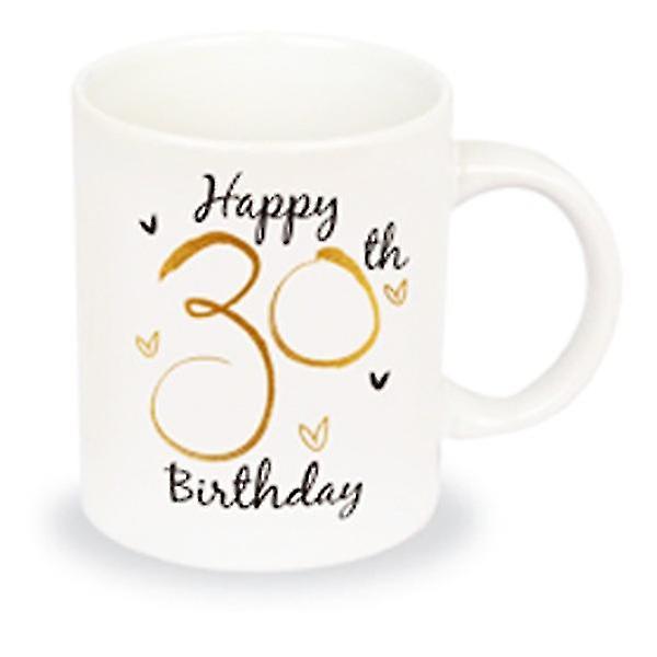 Cadeaux simplement déjoué unisexe 30e anniversaire Mug