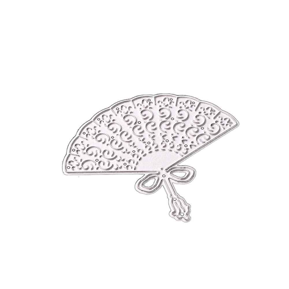 5 x Fan Shaped Cutting Die Stencil DIY Craft Scrapbooking Embossing Cards Decor