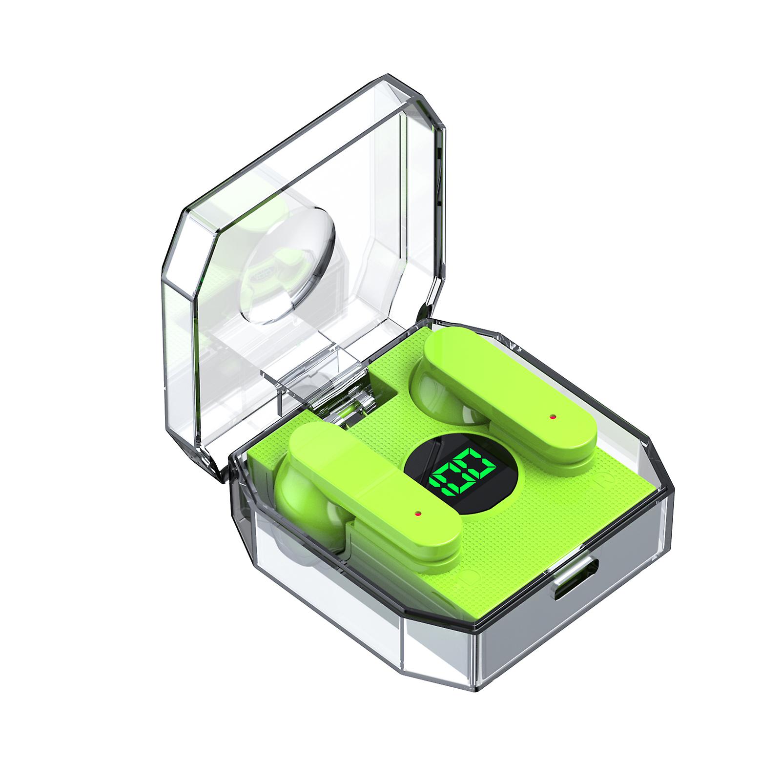 Digital Dynamic Light Effect In-ear Tws Wireless Bt Headset Sport Headset