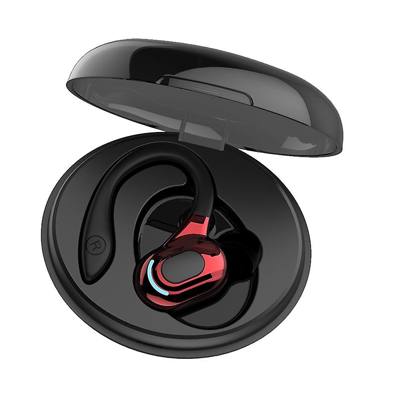 F8 Hanging Ear Bluetooth Earphones With Charging Bin With Charging Bin