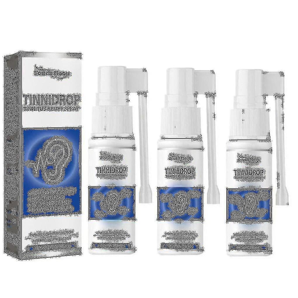 1-3pcs 耳鸣缓解喷雾 60ml 软化耳垢 清洁耳道堵塞 改善听力耳鸣耳聋