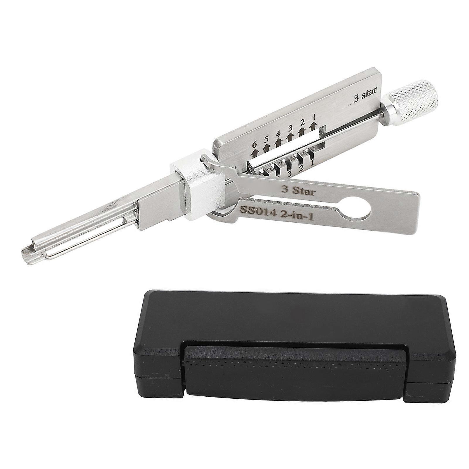 Civilian Decoder, SS014 2 in 1 Hand Tool Hook and Pickup Set O Ring Pick Up Kit for Ultion 3 Star, Easy to Use without any Instructions