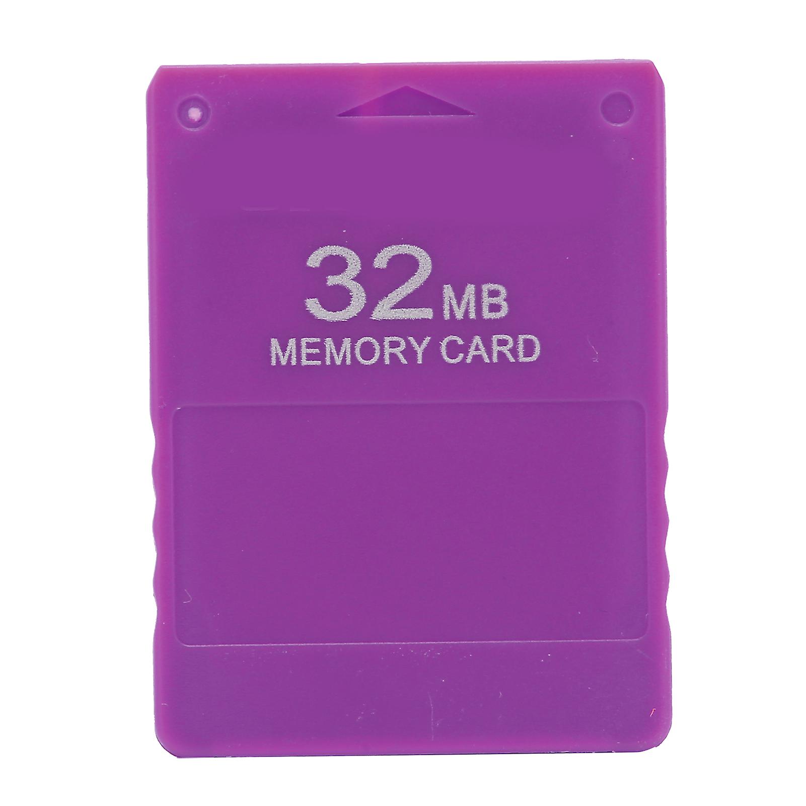 32MB High-Speed Gaming Memory Card for PlayStation 2 - Durable, Portable, Efficient