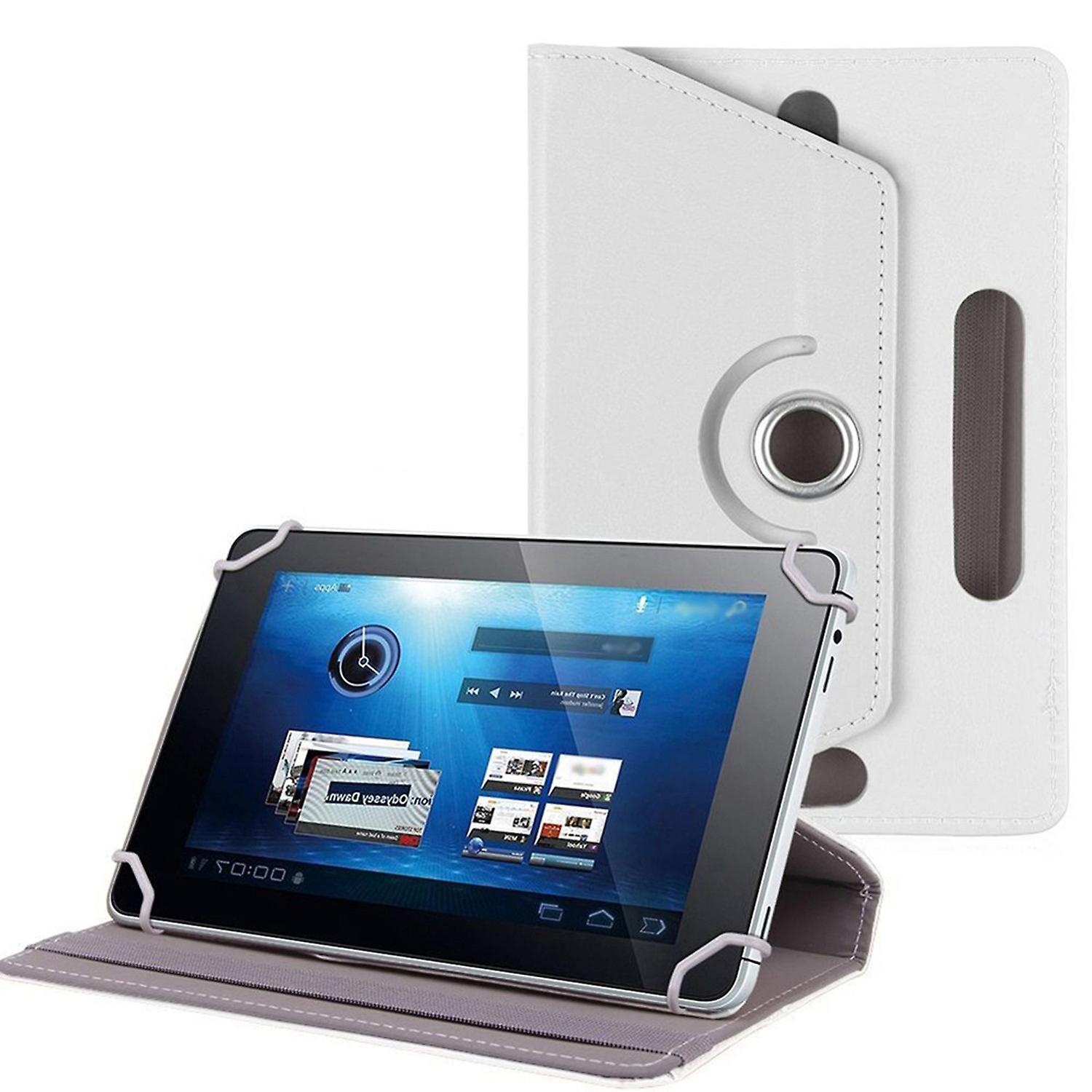 Faux Cuir Tablet PC Case Cover 360 Degree Rotating Stand Universal Holder BoSaiD
