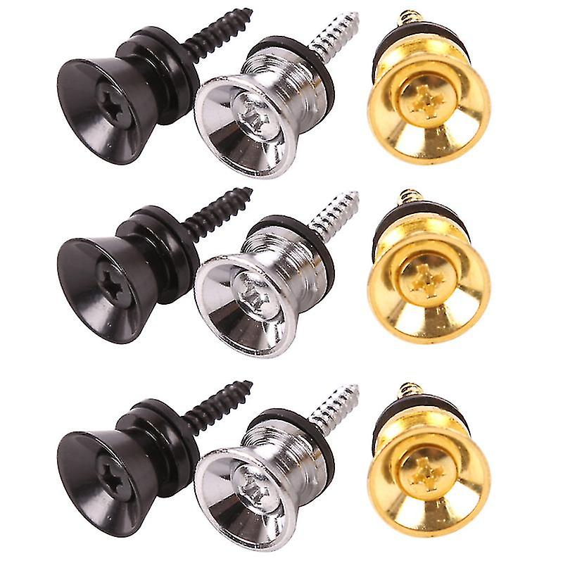 9pcs Guitar Strap Buckle