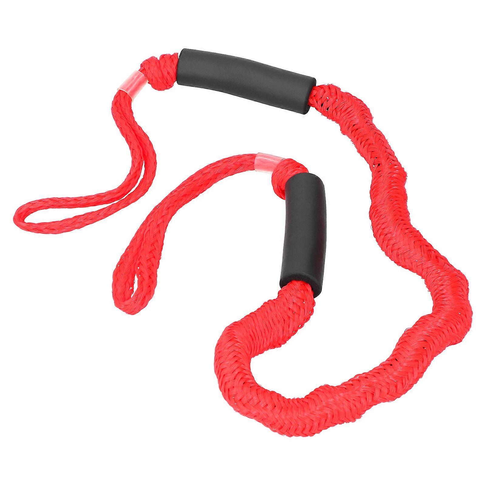 Boat Bungee Dock Lines Elastic Elastic Boat Bungee PE Stretchable Mooring Marine Boat Bungee RopeRed