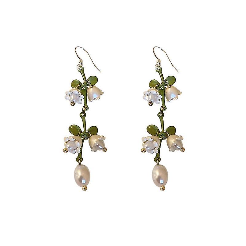 زنبق أبيض في وادي الأقراط الحلو سوبر الجنية العطر الصغيرة الأذن هوك