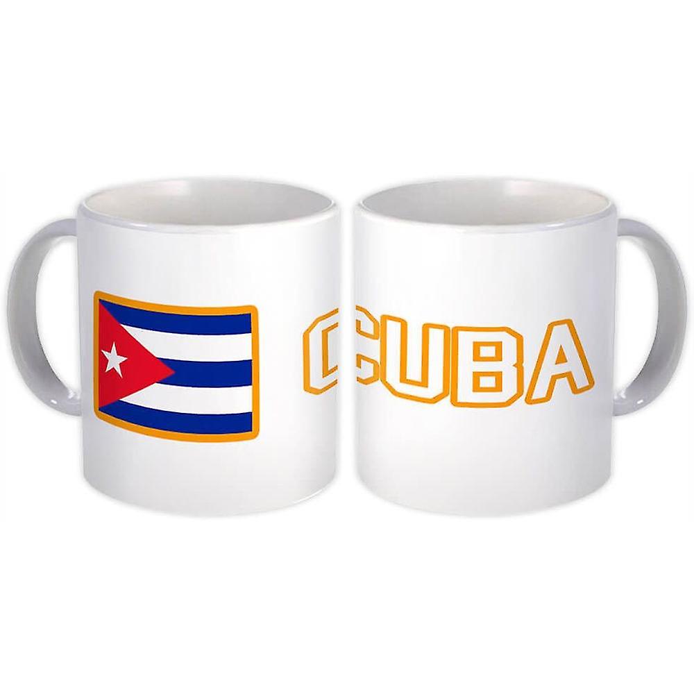Tasse cadeau: Cuba Flag