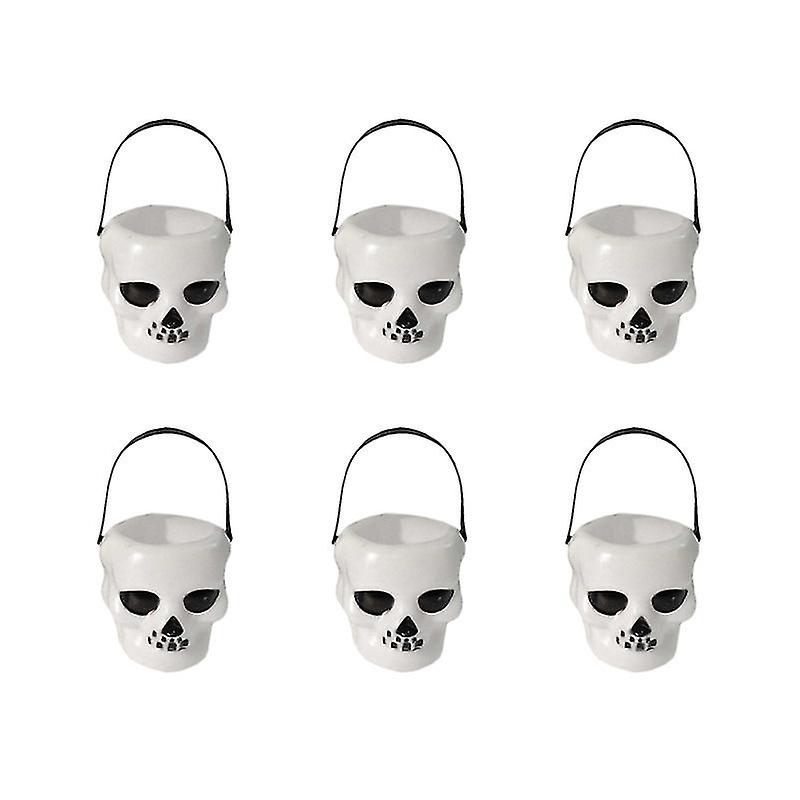 12pcs Halloween Candy Bucket For Hanging Halloween