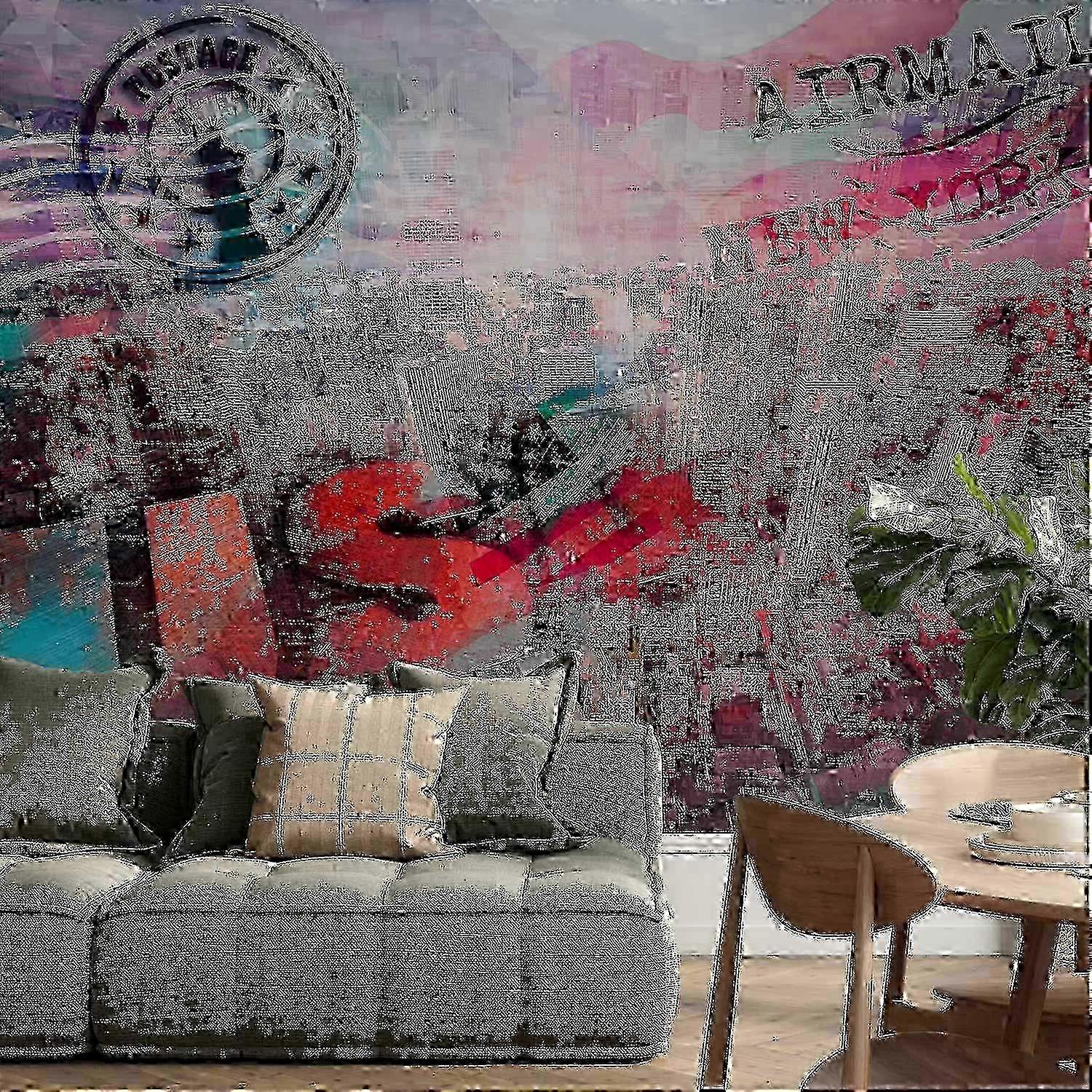 Wall Mural - NYC - patriotic theme