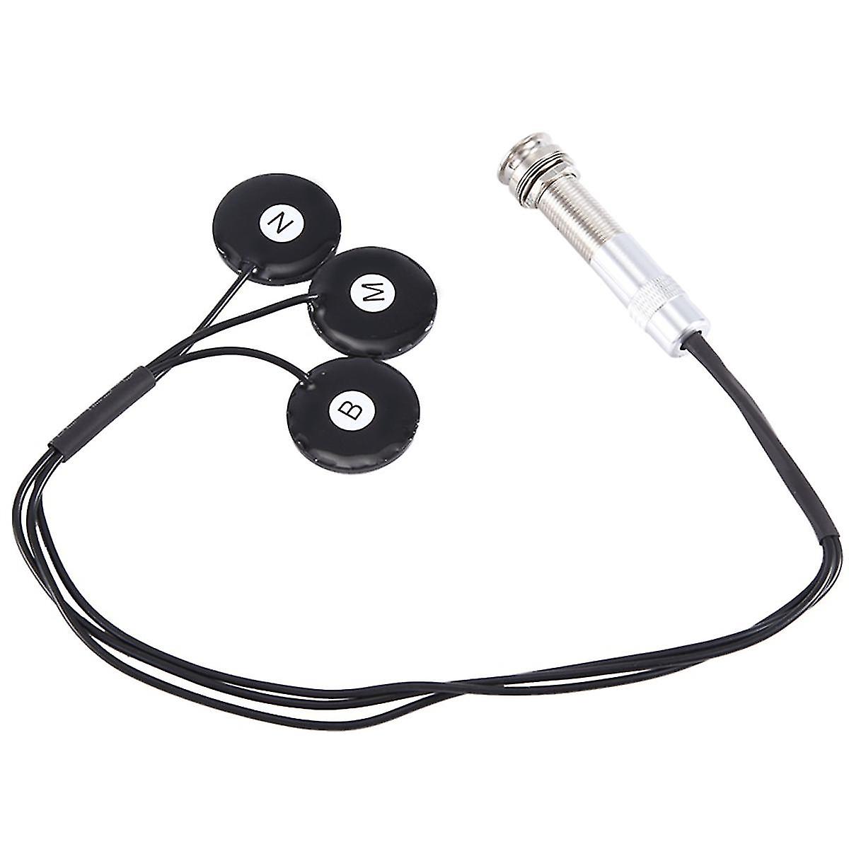 Patch Pickup Wood Guitar Pickup Piezo Pickup Harp Pickup do gitar akustycznych