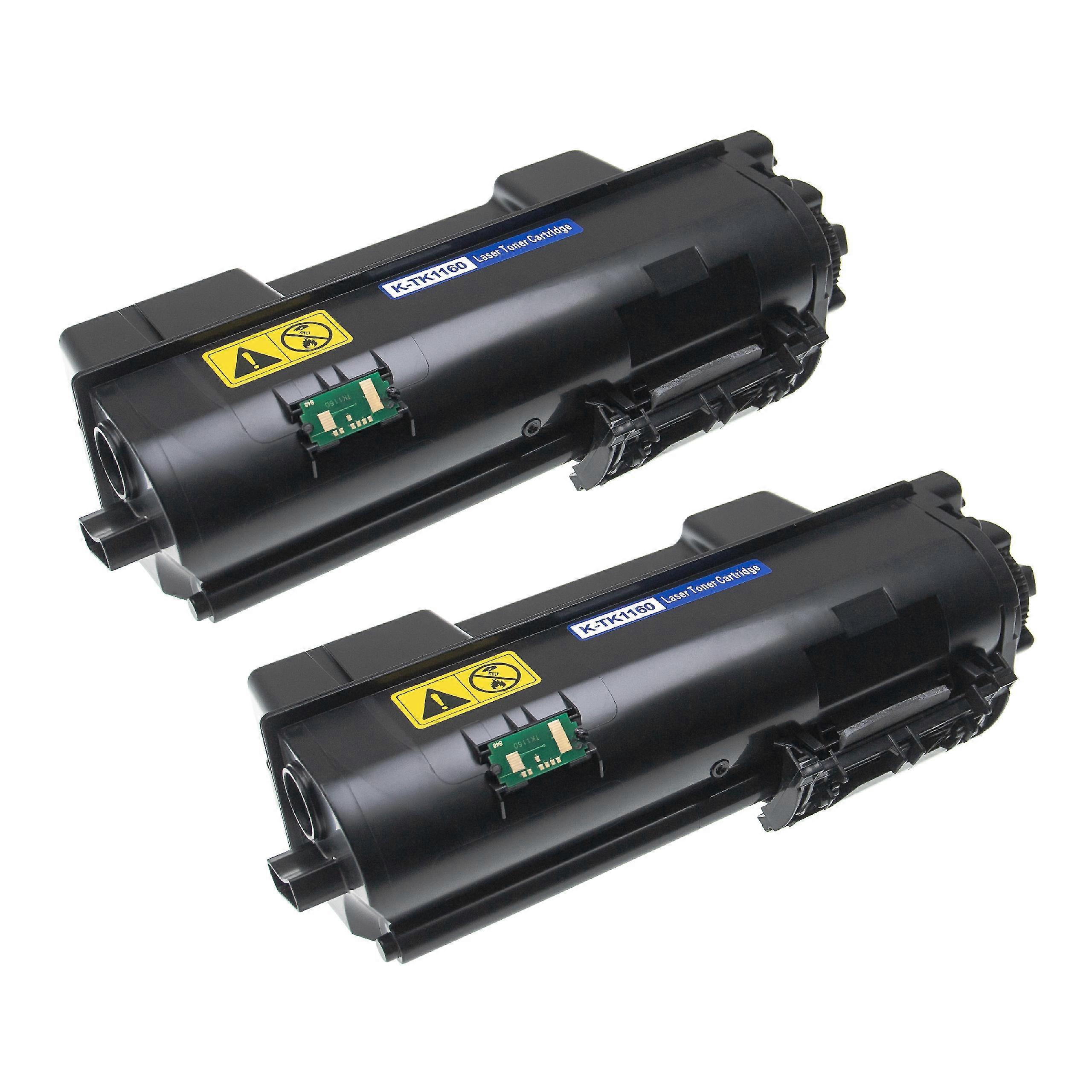 vhbw 2x Toner kompatibel mit Kyocera ECOSYS P 3045 dn, 3050 dn, 3055 dn, 3060 dn, 3145 dn, 3150 dn Drucker - Kompatible Tonerkartuschen, Schwarz