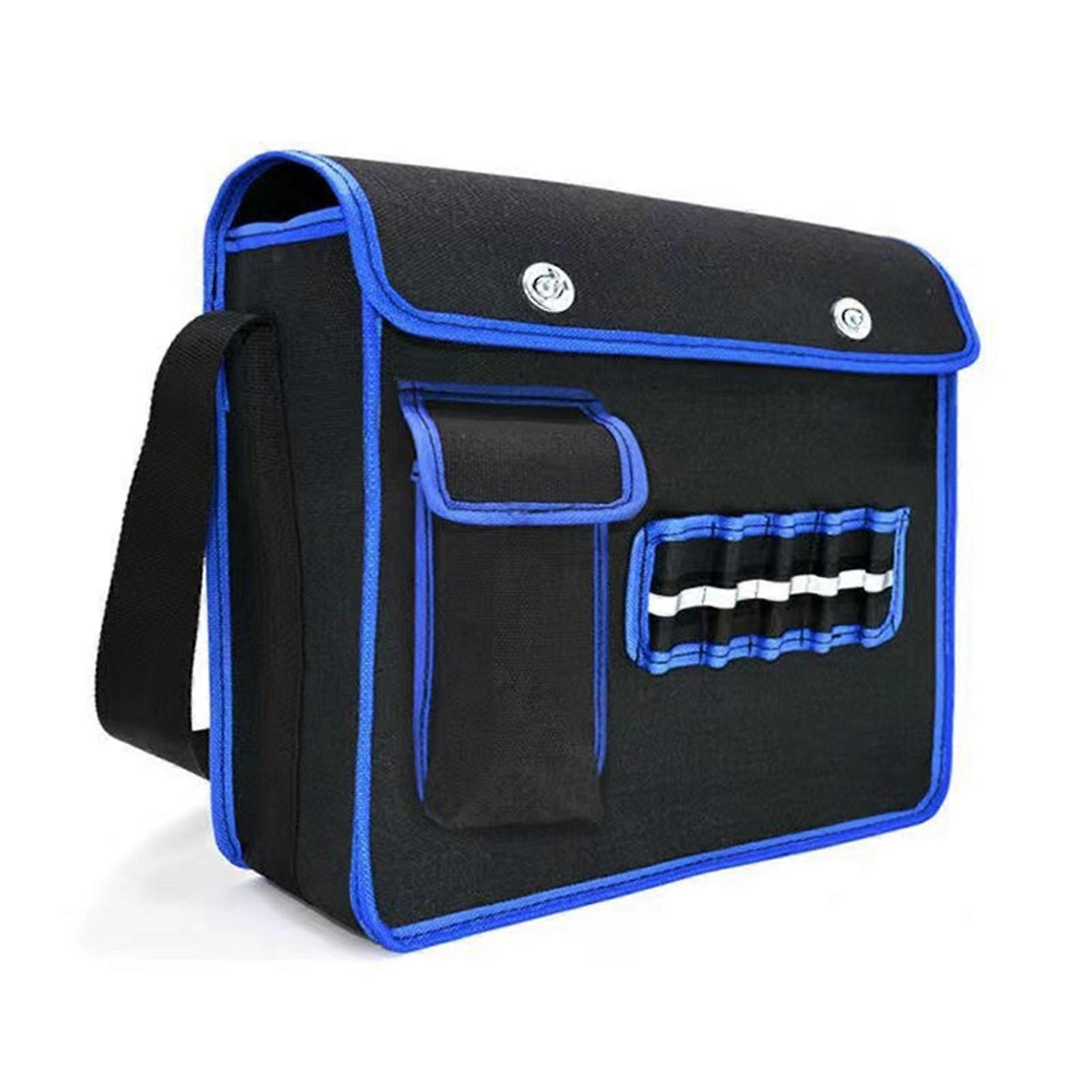 حقيبة أداة كهربائي قماش سميك حقيبة تخزين ذات سعة كبيرة منظم أداة إصلاح متعددة الوظائف