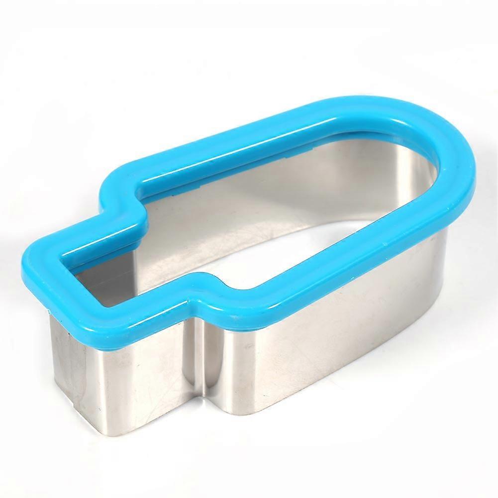 Stainless Steel Watermelon Slicer Mold Fruit Cutter Multi-function Kitchen Gadget Tool Blue