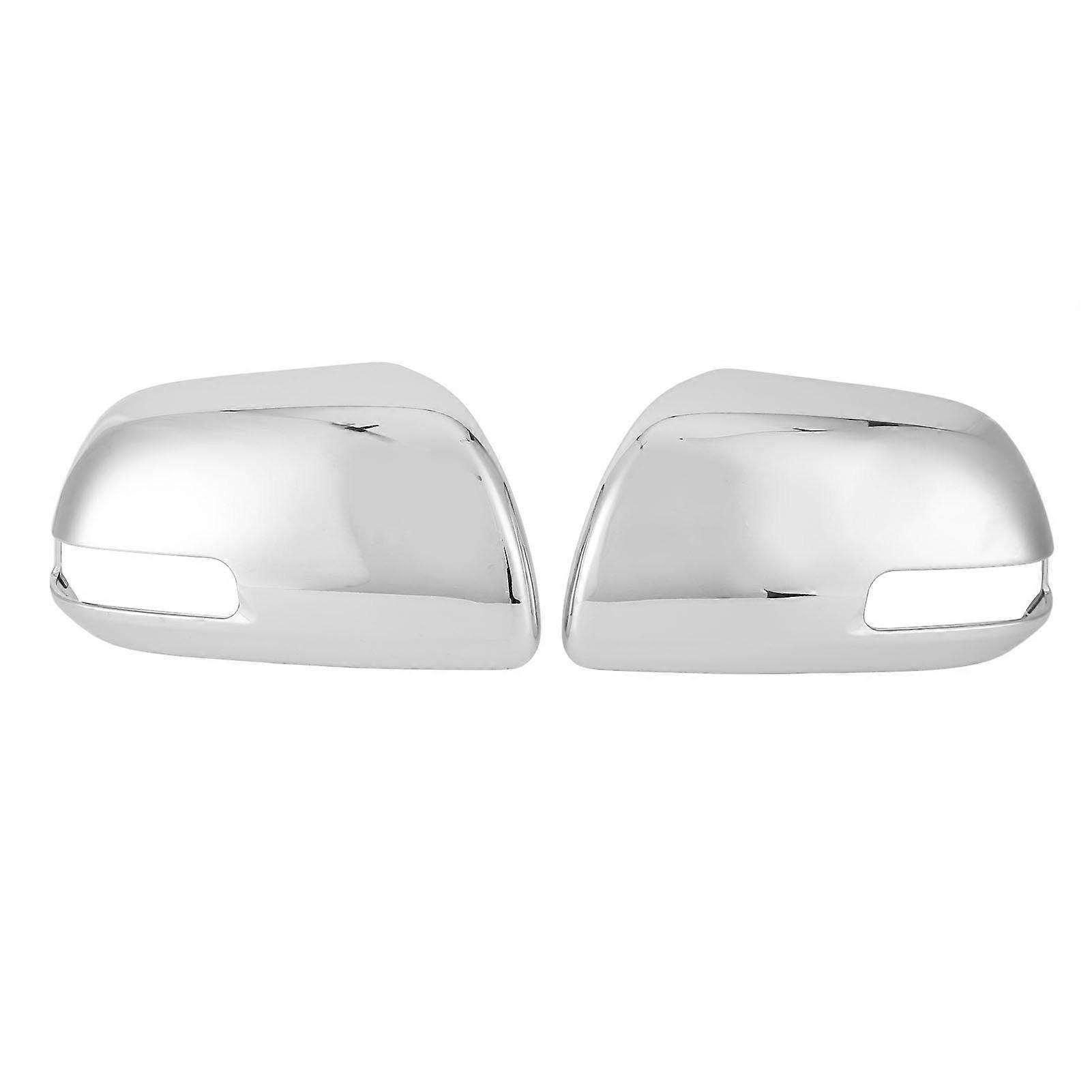 Pair Electroplating Mirror Cover Rearview Mirror Cap Replacement for ESTIMA ACR50 NOAH VOXY ALPHARD VELLFIRE