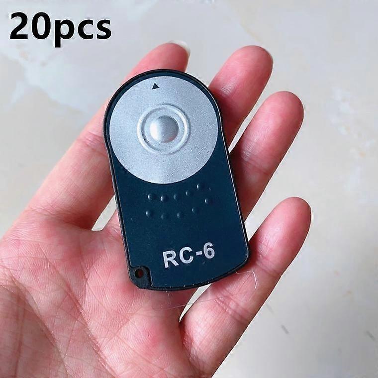 10-100pcs Camera Wireless Shutter Rc-6 Remote Control For Canon 600d 70d 700d 60d5d2 5d3 7d With Battery