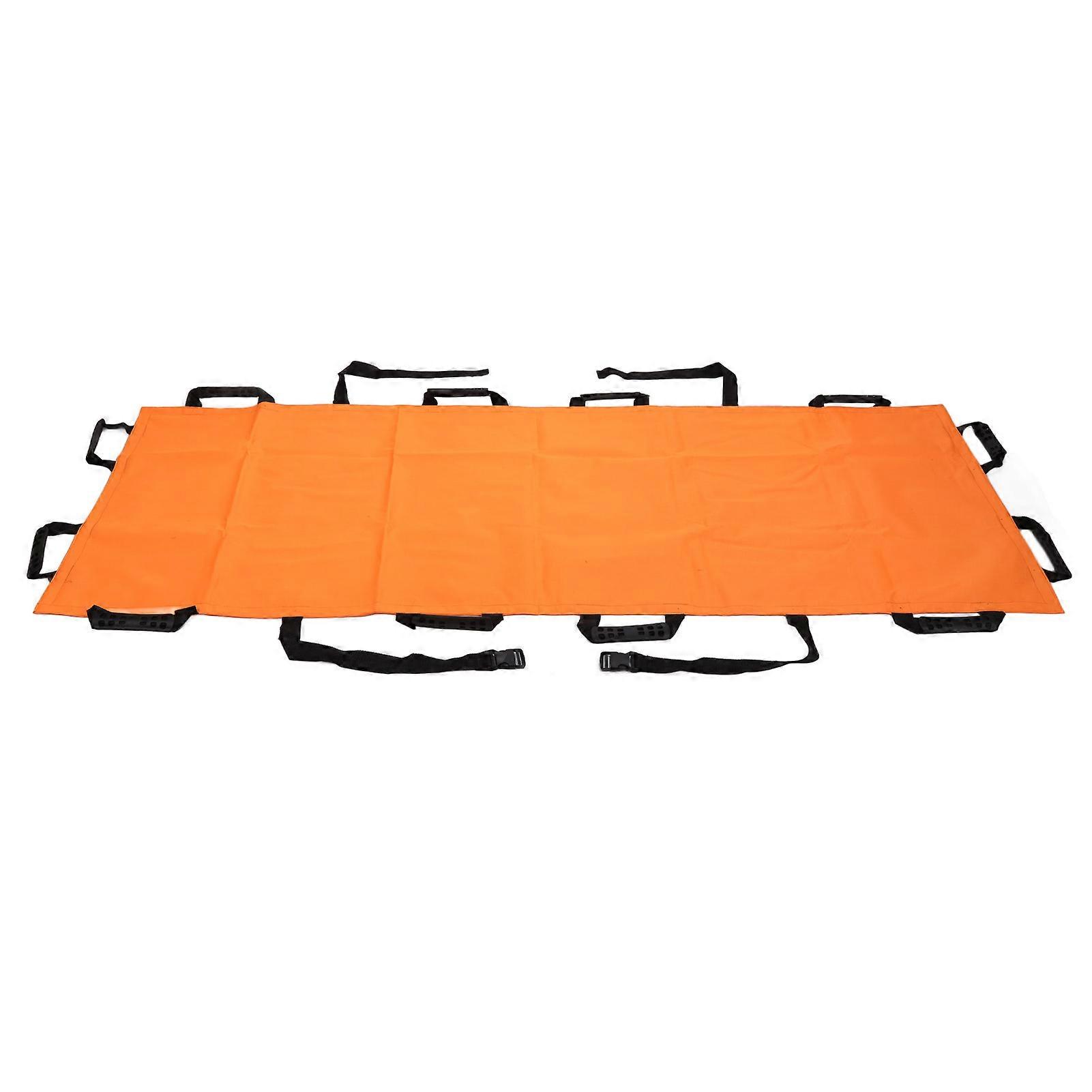 12 Handle Home Folding Stretcher Simple Soft Portable Transport Unit For Emergency Work