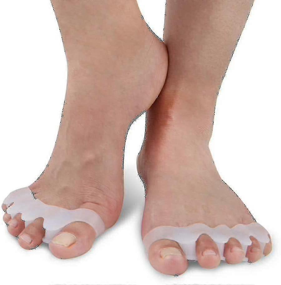 5-Pair Toe Separators for Bunion Corrector Alignment