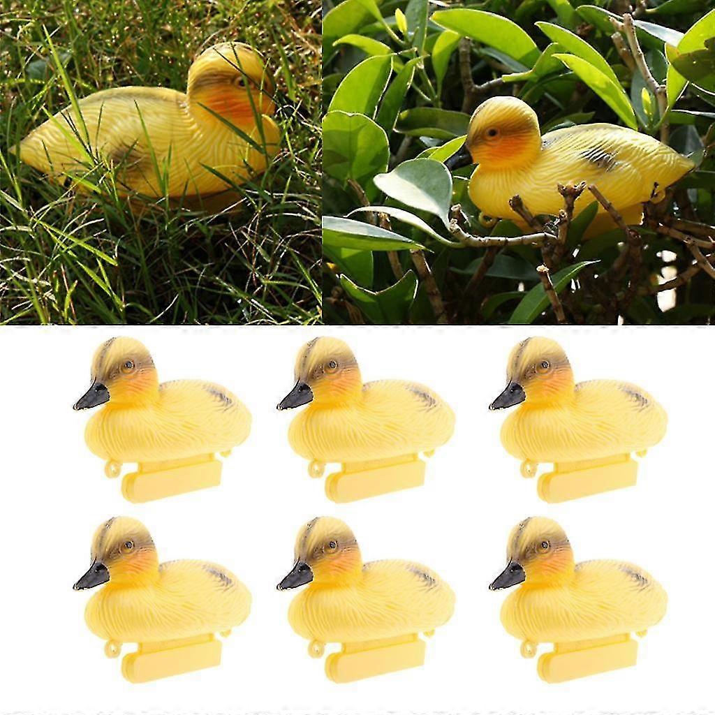 6x Life Size Floating Ducks Mallard Hunting Decoy Pond Rivers Decor