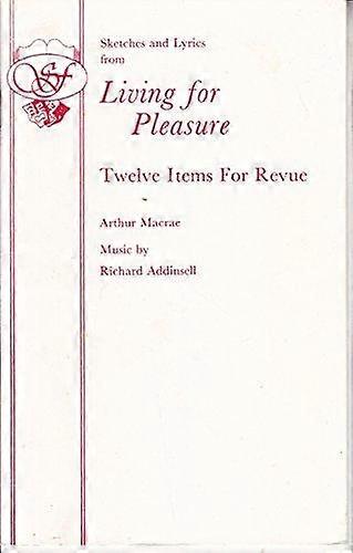 Living For Pleasure - Arthur MacRae - Paperback - English Book - Plays, playscripts