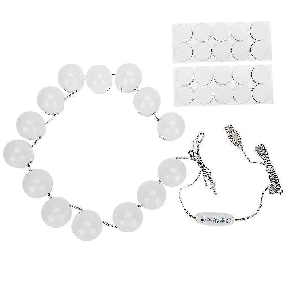 Led Makeup Mirror Bulb Usb Charging Dressing Table Light Dimmerswitch Vanity Light