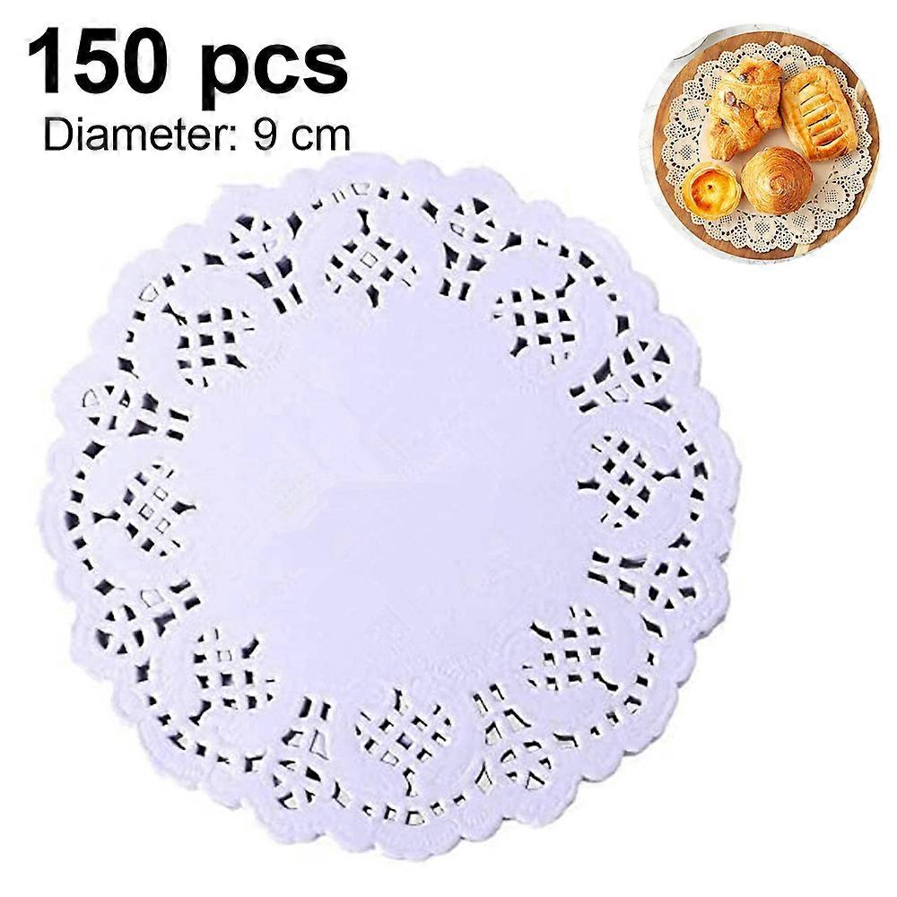 1 pcs napperons ronds en papier, sets de table pour tables, mariage, fêtes (paquet de 150)