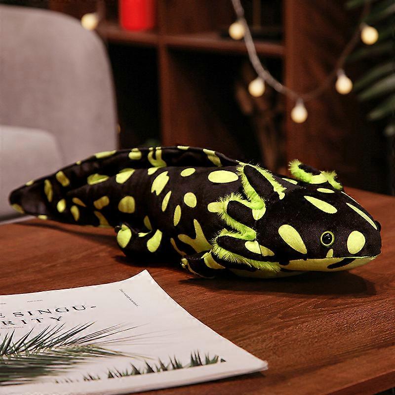 Fsw 45/80cm Axolotl Plush Toy Cute Salamander Stuffed Plushies Doll Kawaii Hexagonal Dino Soft Kids Toys Halloween Decor Gift