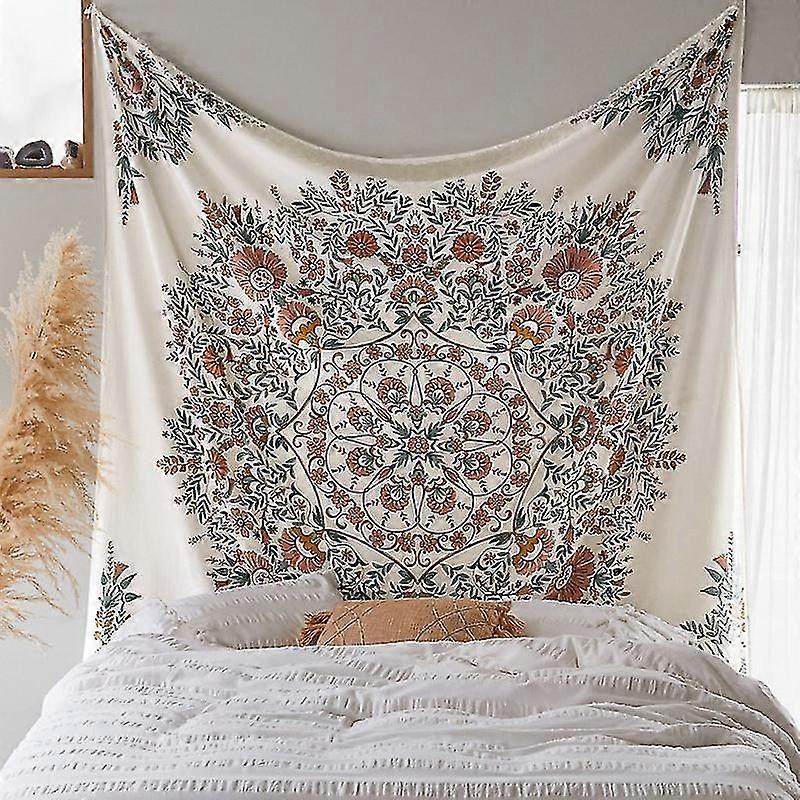 Mandala Flower Tapestry Wall Hanging