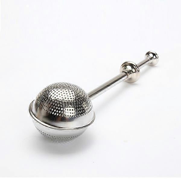 Tea ball / tea strainer with telescopic handle Silver Silver