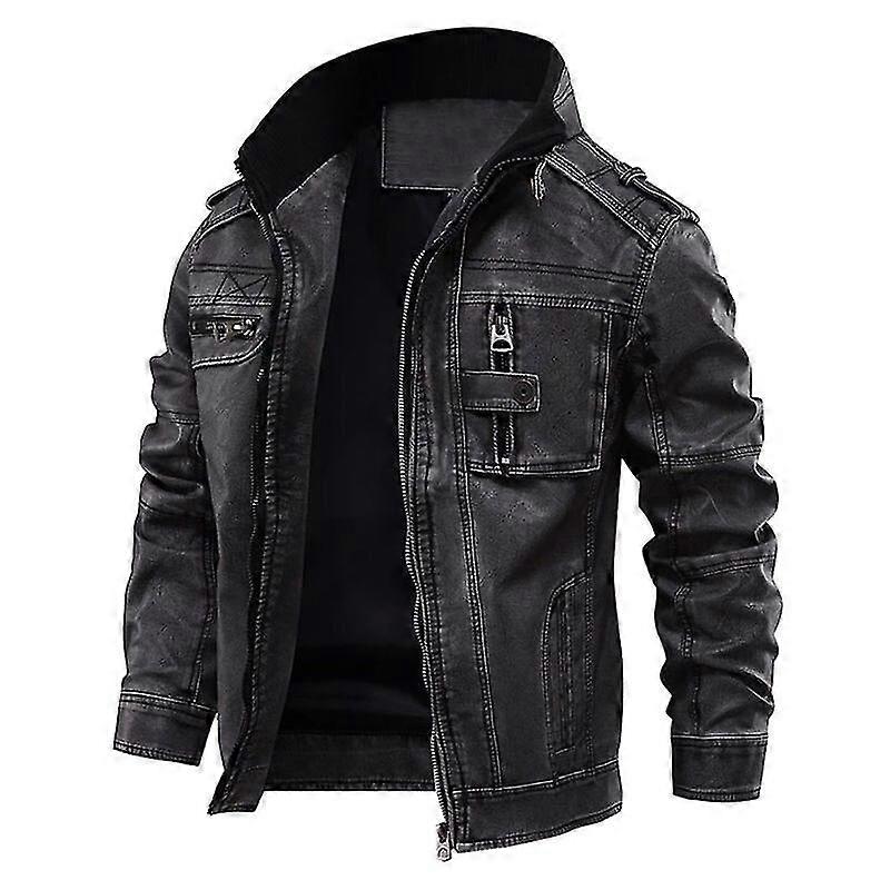 Cuir Homme Vestes Hommes Veste Homme Manteaux Hiver Chaud Cool
