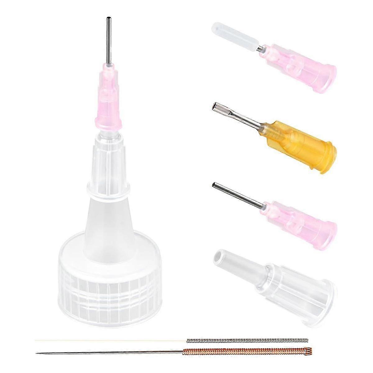 12-Pack Precision Applicator Caps for 2-Ounce Acrylic Paint Bottles, Precision Tip Applicator Caps