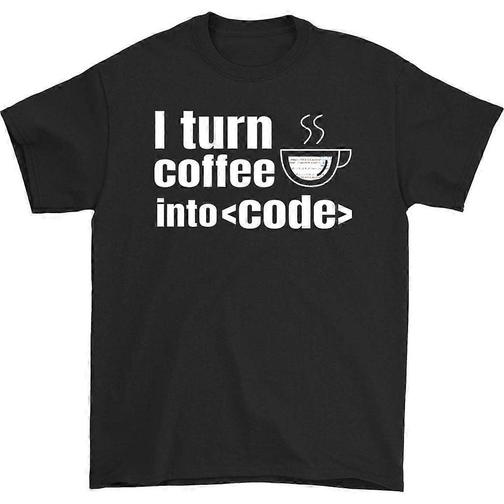 I Turn Coffee Into Code T-shirt