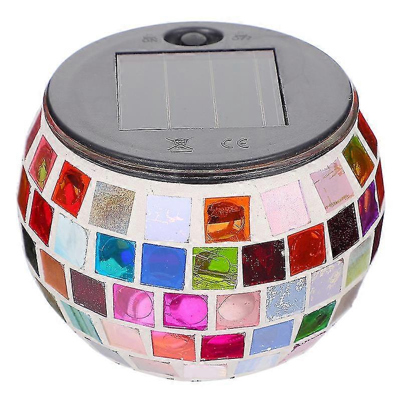 solar yard light decorative lawn light home waterproof lamp mosaic light decor