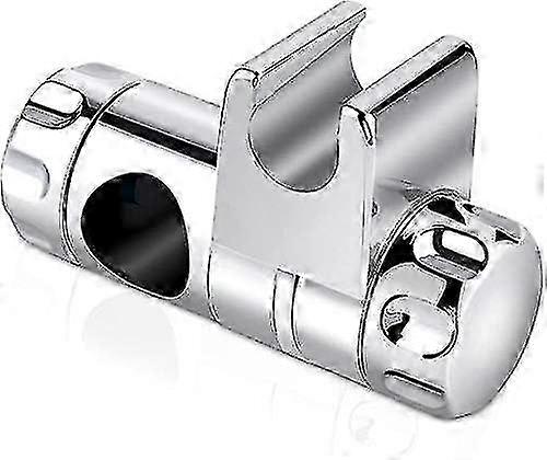 حامل دش اليدوي ، قضيب دش مثبت على الحائط ، حامل دش يدوي قابل للتعديل ، شق بلاستيكي ABS بجودة الكروم ، 18-25 مم OD انزلاق بار الحمام S