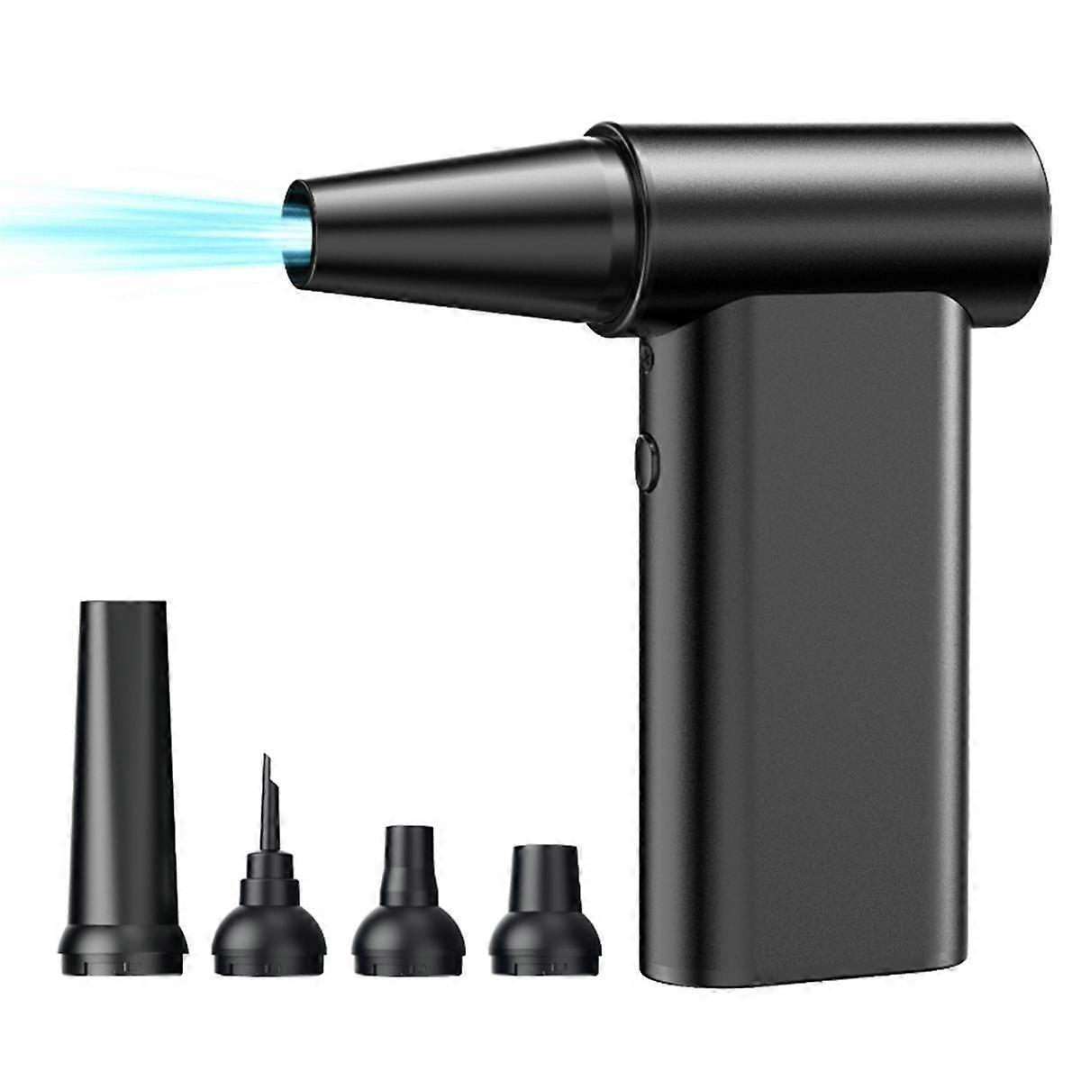 Electric Air Duster-120000RPM Compressed Air Duster,Jet Dry Blower Can Reusable Can for Computer Ke