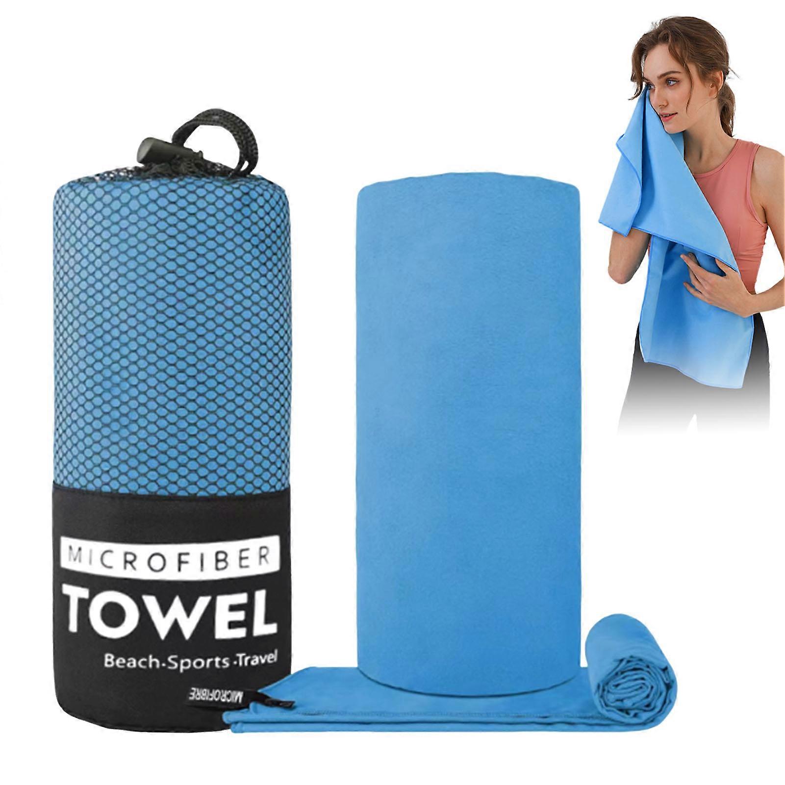 Microfiber Quick-Drying Towel Set Ultra Soft Lightweight Bath Gym Towels Suitable for Traveling Camping