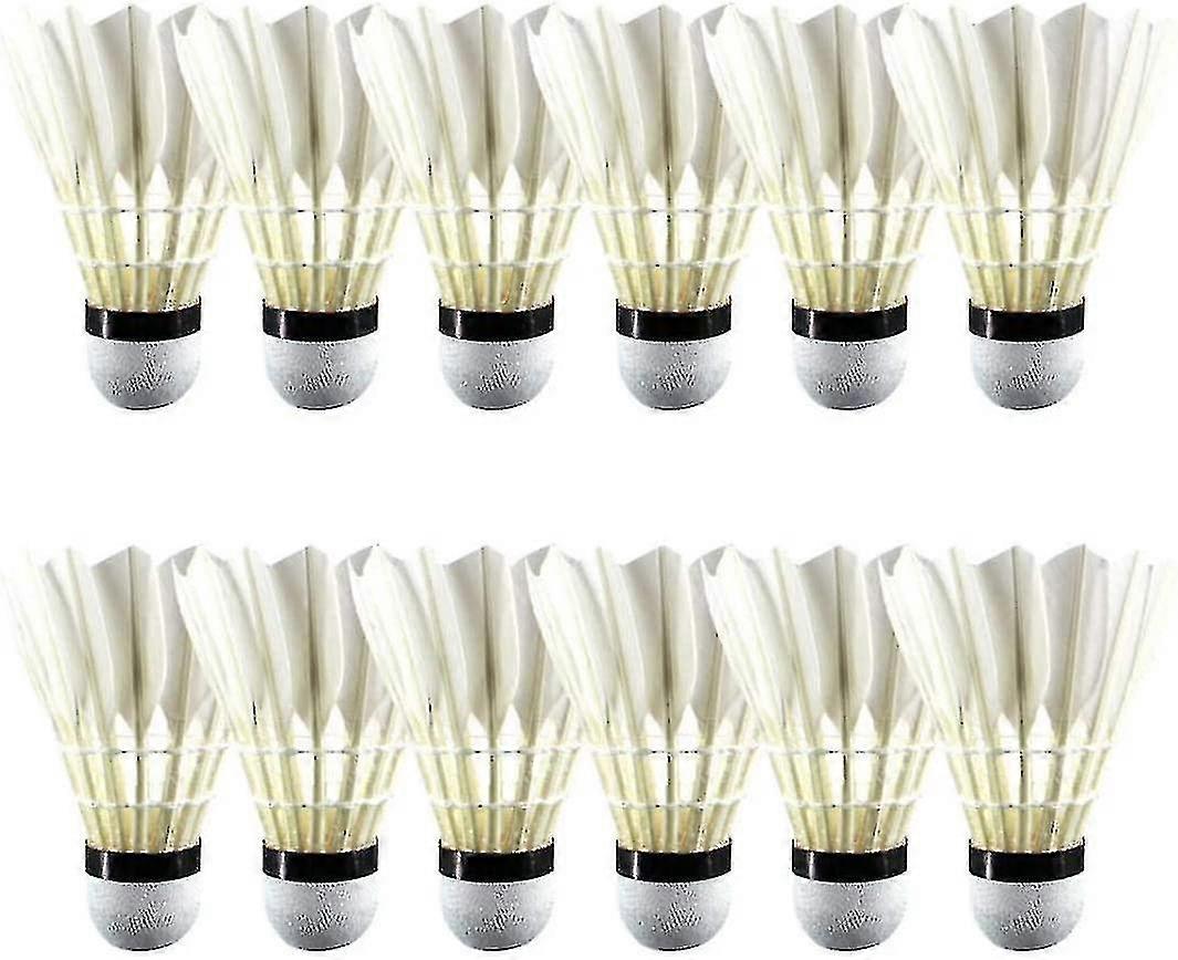 12 Hanhen sulkasukkulaa, sisä- ja ulkoharjoittelu sulkapallo