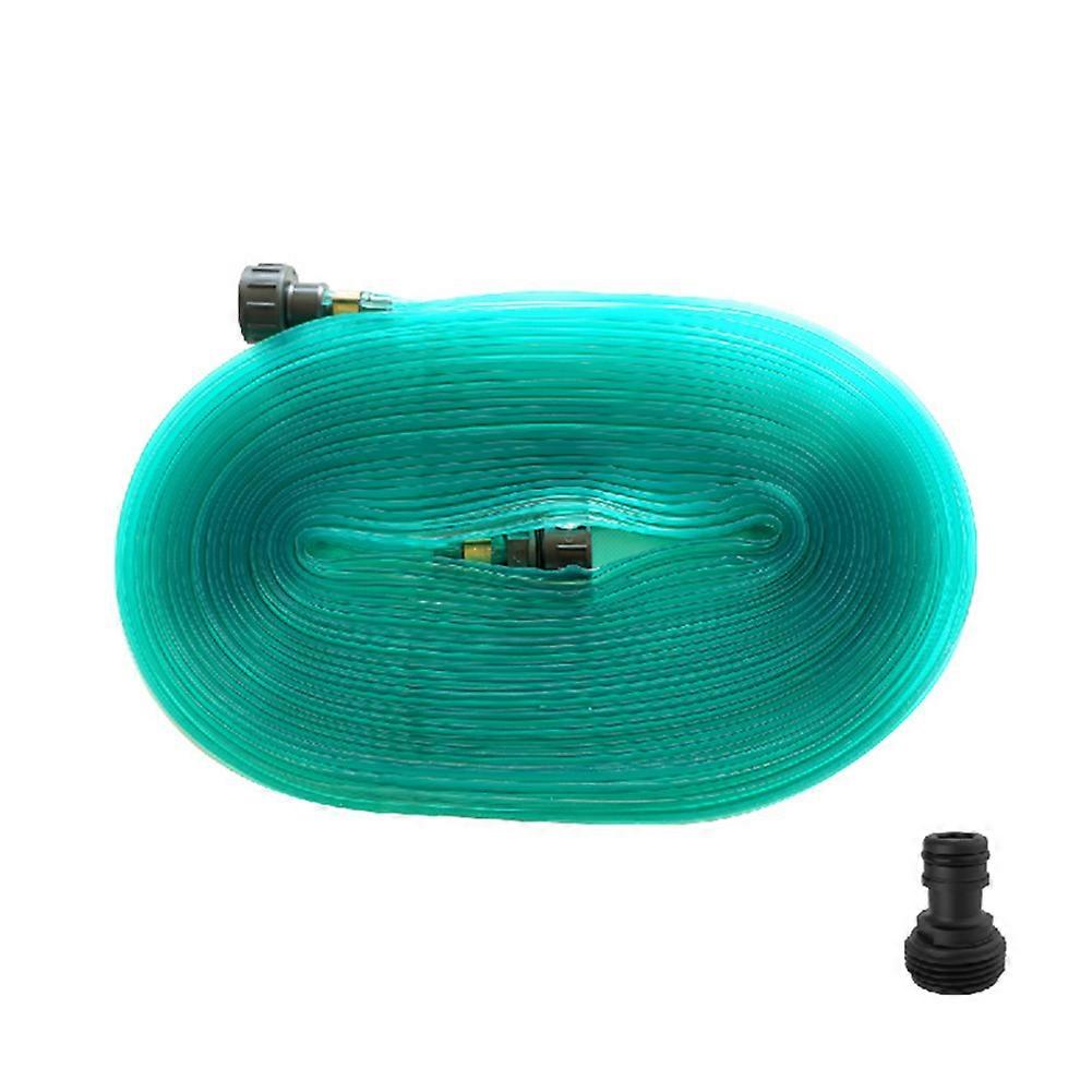 PVC Hose Lawn Sprinkler Pipe with 3/4 Connector 12 Meters Lawn Hose Lawn Watering