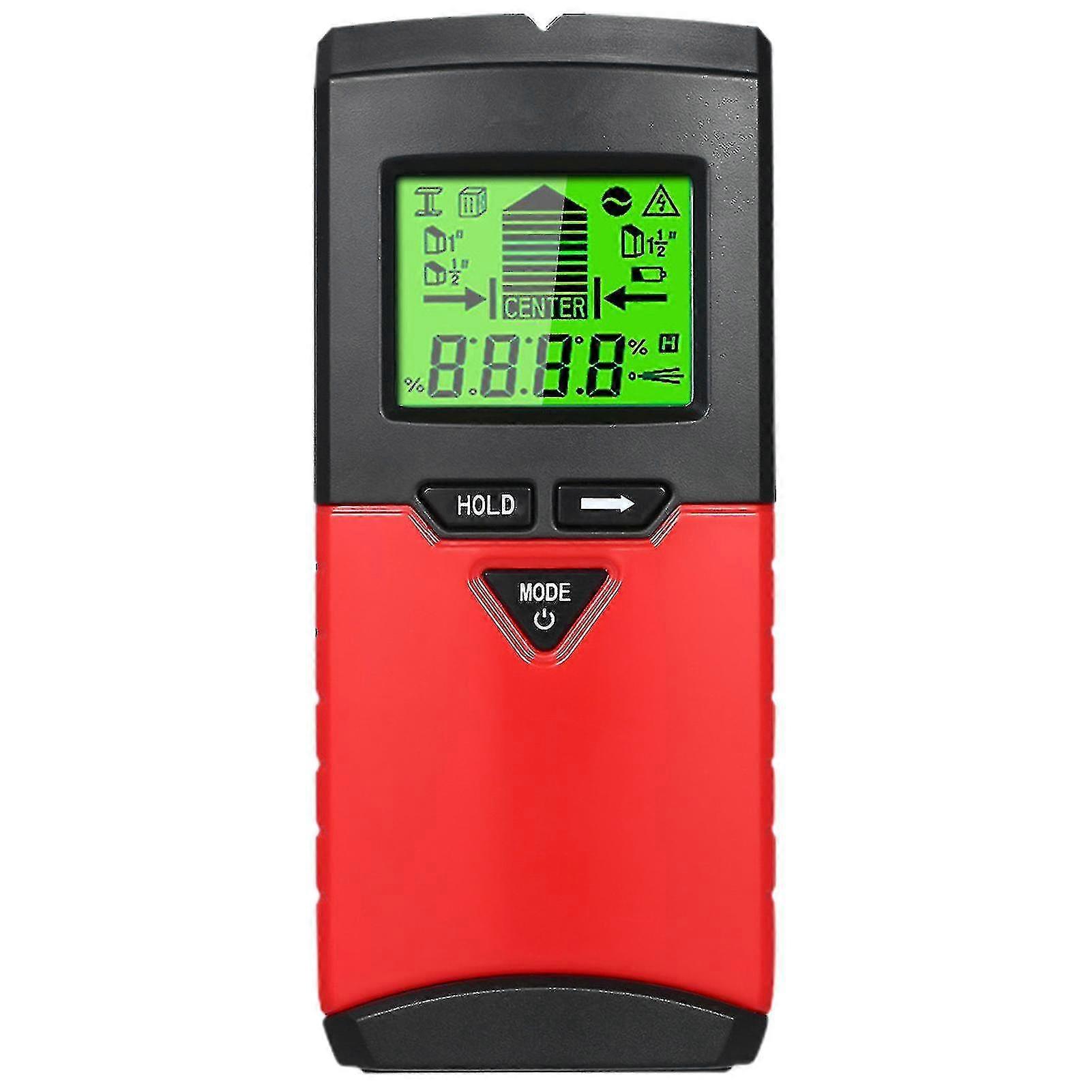 5 In 1 Wall Detector With Level Function Lcd Screen Electronic Stud Finder