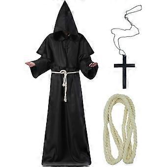 Unisex Umhang-Kostüm Für Erwachsene – Perfekt Für Halloween, Cosplay & Mottopartys, Aus Weichem Polarfleece