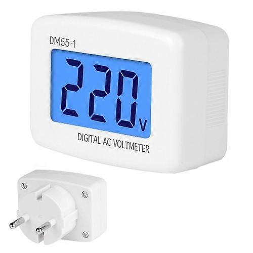 DM55-1 LCD AC Digital Voltage Meter Voltmeter
