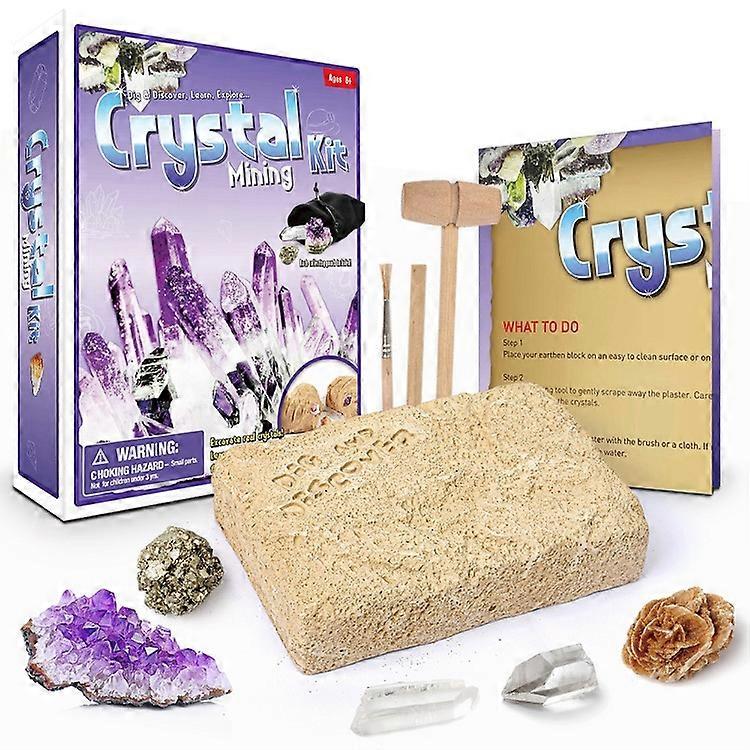 Children's Creative Diy Mining crystal Exploration Mining Toys Dig Toys