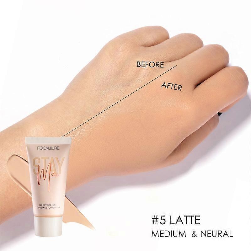 FOCALLURE Pore-Blurring Matte Foundation Base Oil-control Cosmetics Lightweight