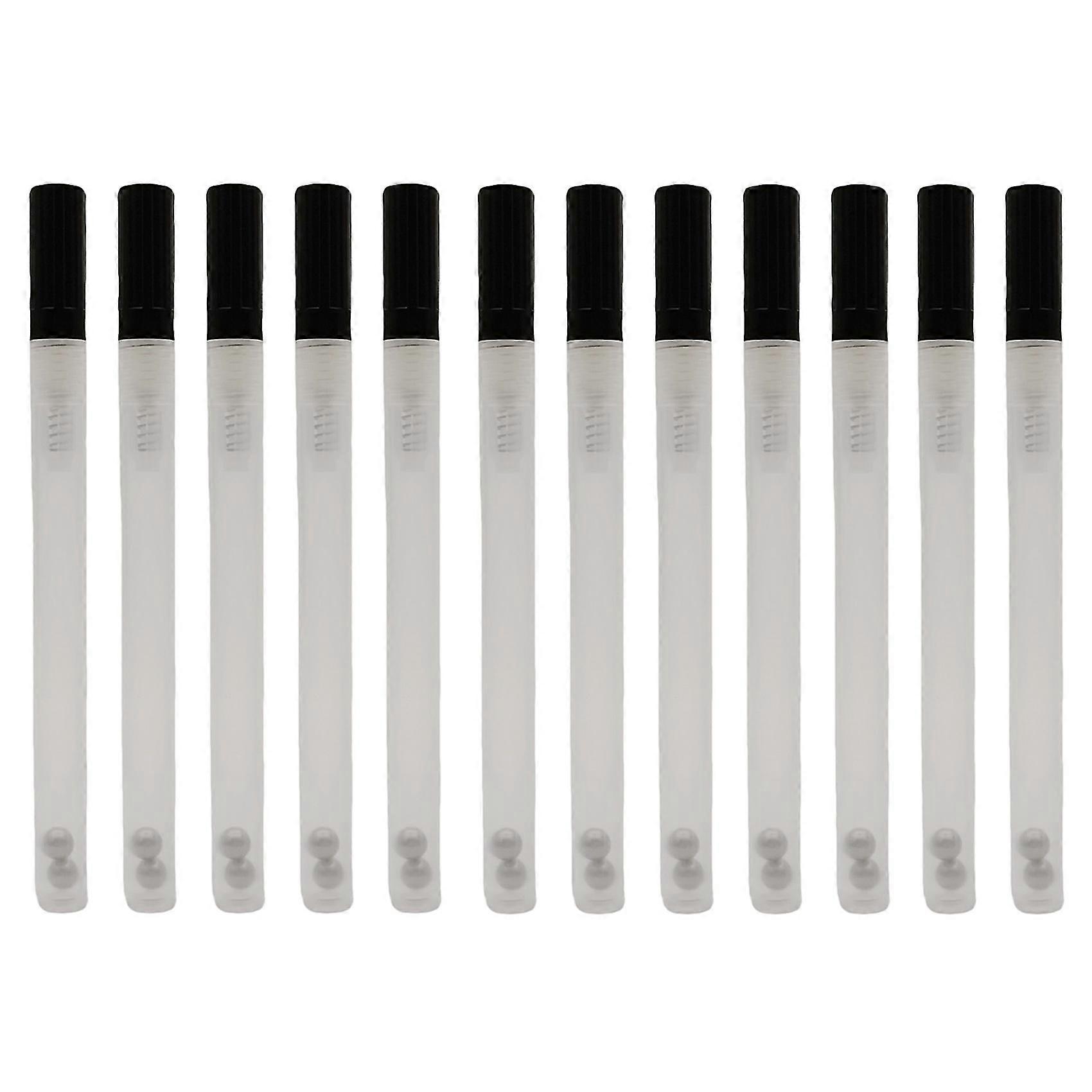 12pcs Whiteboard Pen Ink Empty Pen Plastic Empty Pen Transparent Empty Pen Graffiti Pen Empty Acces