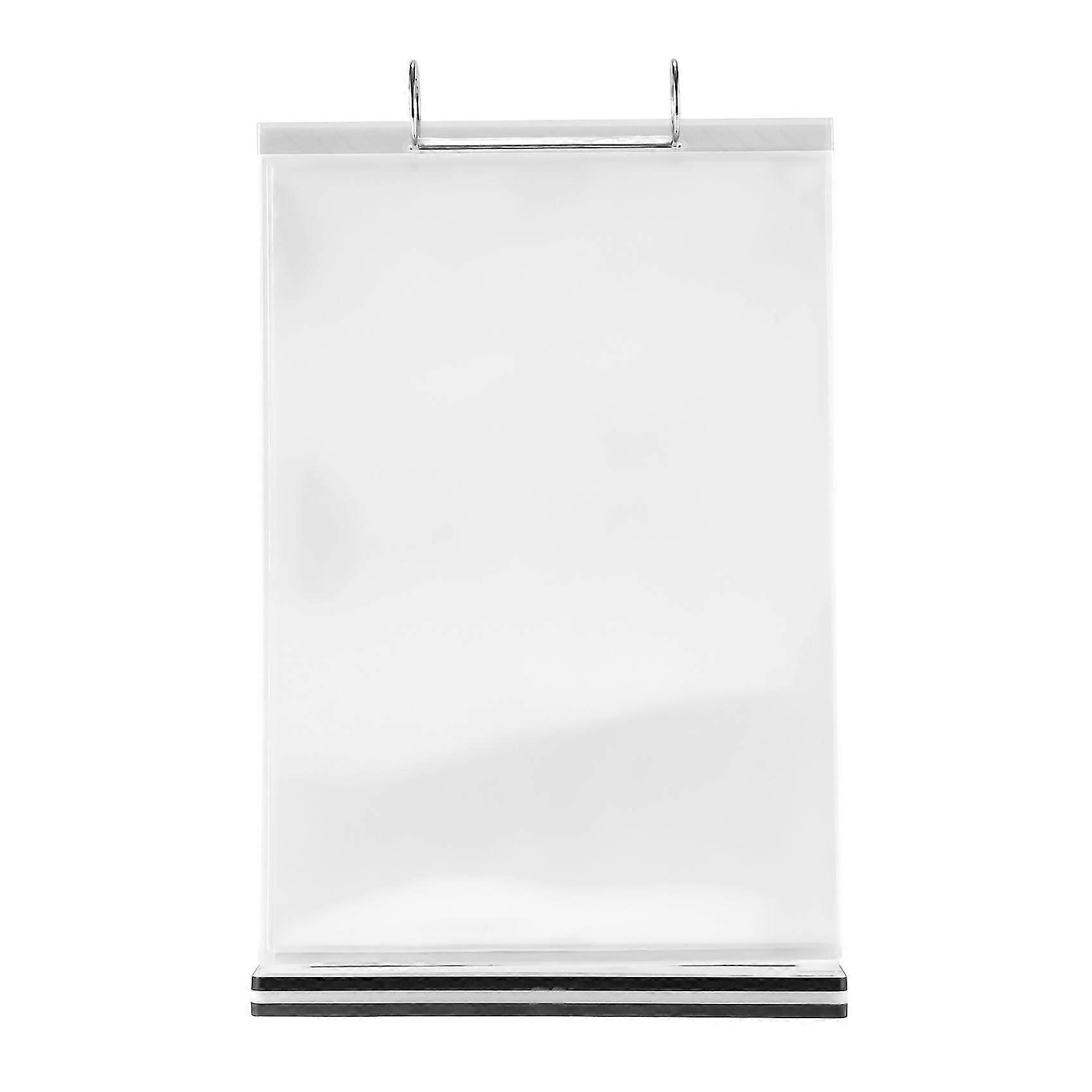 A4 Multi-page Flip Display Card Label Display Stand Detachable Label Business Menu Holder