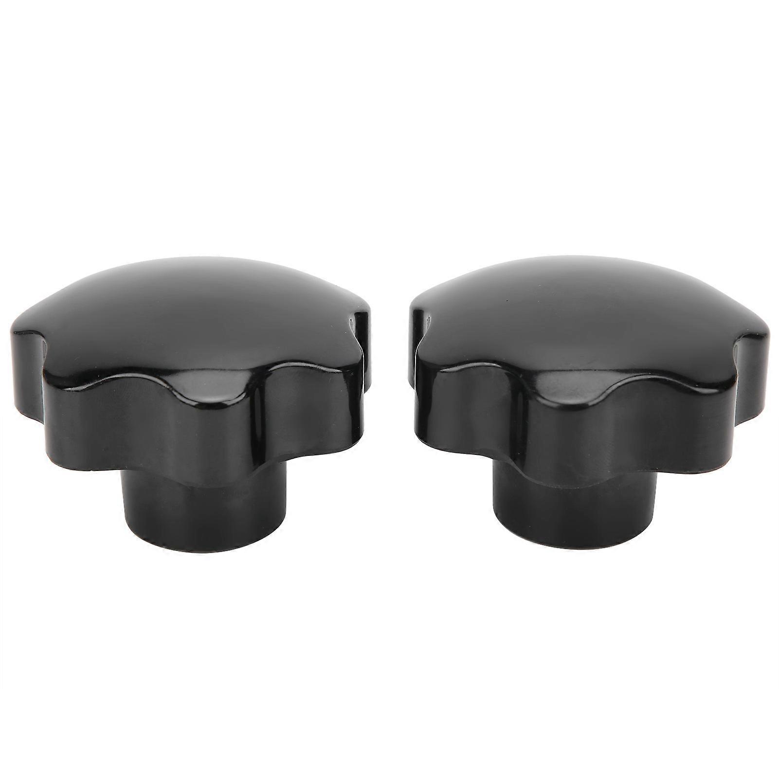 2Pcs Femelle Filetage Bouton De Serrage Machine Industrielle 7 Écrous De Tête En Forme D’étoile M16 x 80