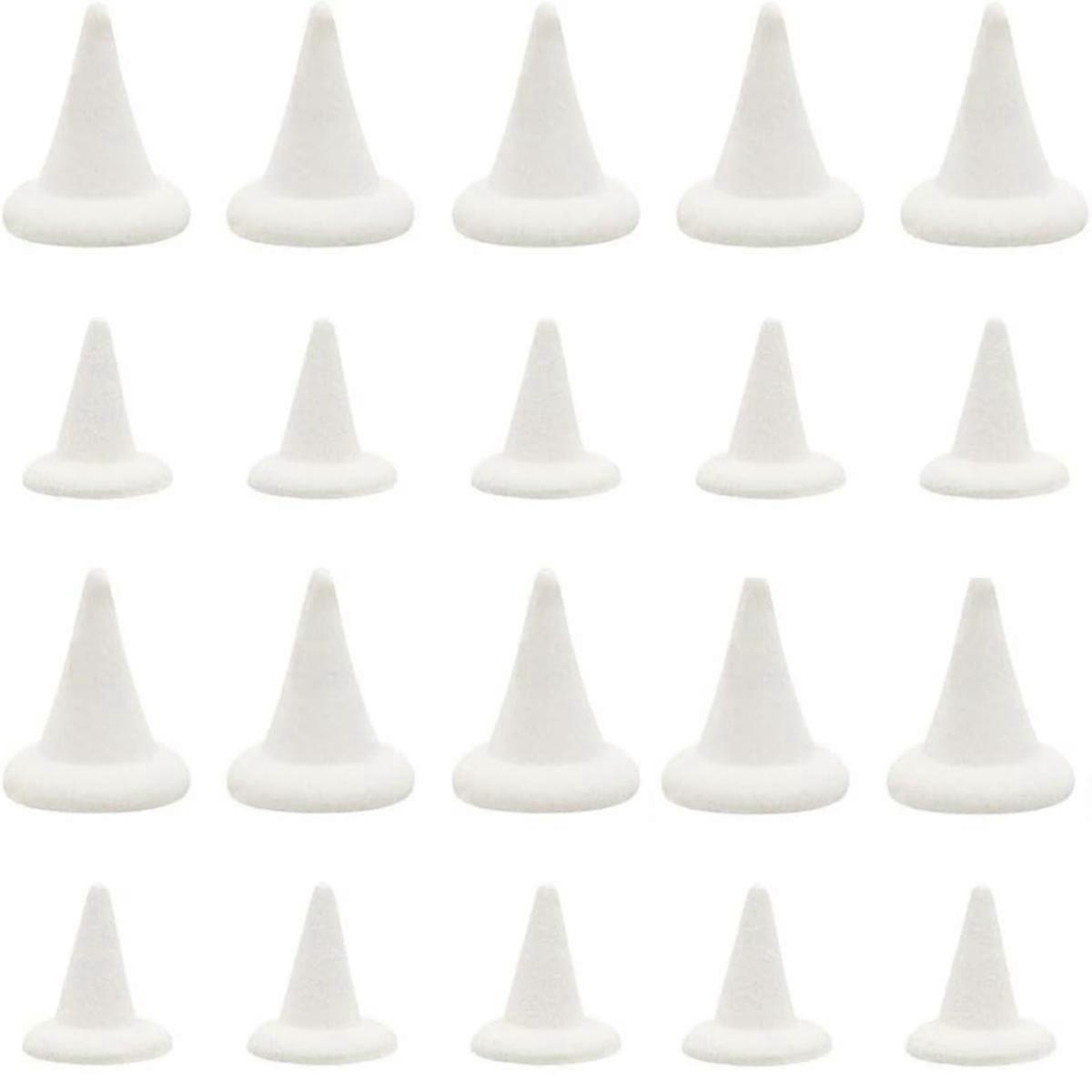 20Pc Tall Pottery Kiln Moveable Nails Ceramic Refractory Support Nails High Temperature Reusable Re