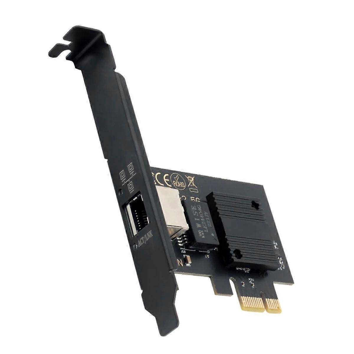 2500Mbps PCI-E to RJ45 Network Card I226 Chip Gigabit Ethernet 100/1000/2500Mbps RJ45 LAN PCIe Adap